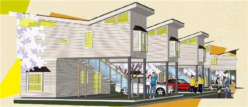 房車(chē)木屋組合2